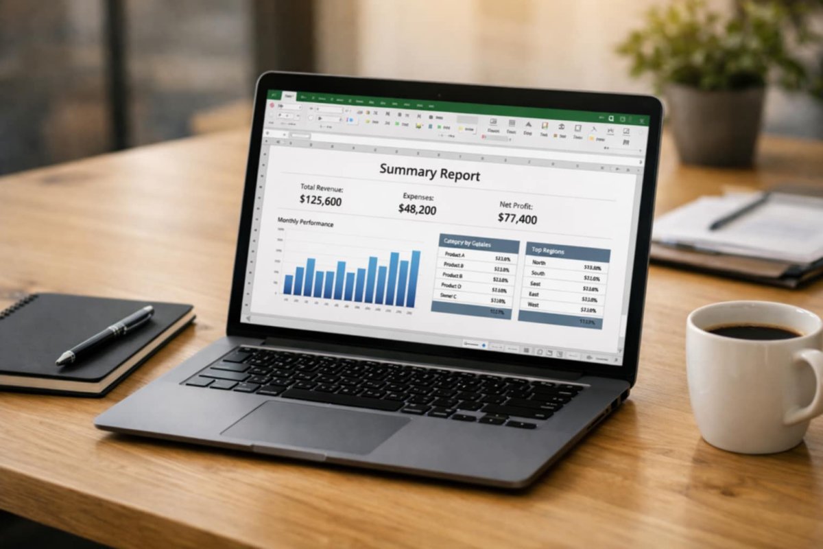 Uproszczenie raportów i zestawień w Excelu